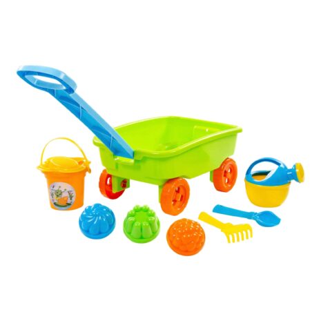 Solini Sandspielzeug-Set Handwagen klein Solini Sandspielzeug-Set Handwagen klein