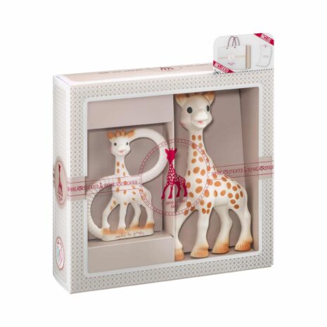 Sophie La Girafe Geschenkset Sophie + Beißring aus Naturkautschuk Sophie La Girafe Geschenkset Sophie + Beißring aus Naturkautschuk