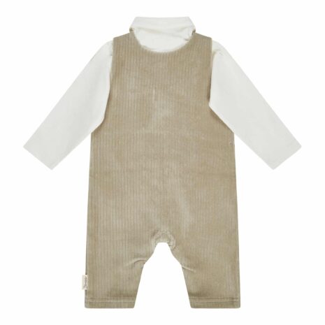 Sterntaler 2-tlg. Set Nicki-Latzhose und Shirt langarm Cordoptik