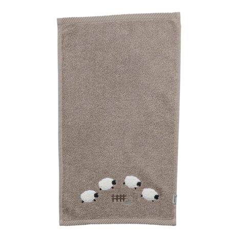 Sterntaler 2er-Pack Kinderhandtücher 50x30 cm beige | braun