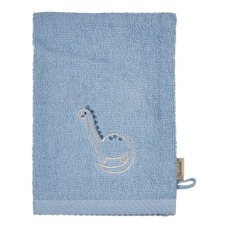 Sterntaler 2er-Pack Waschlappen blau | beige