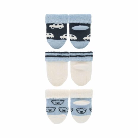 Sterntaler 3er-Pack Erstlingssocken Auto Sterntaler 3er-Pack Erstlingssocken Auto