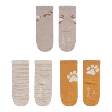 Sterntaler 3er-Pack Socken Hund Ringel