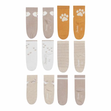 Sterntaler 6er-Pack Socken Hund Ringel