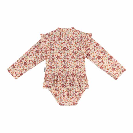 Sterntaler Badeanzug langarm mit UV-Schutz Blumen