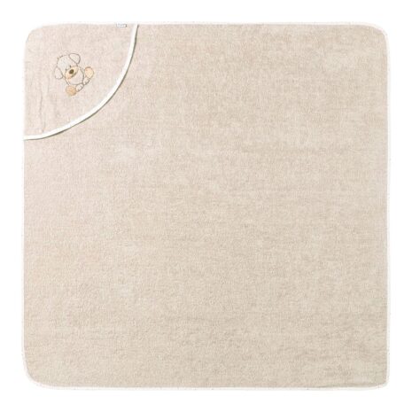 Sterntaler Kapuzenbadetuch 100x100 cm braun