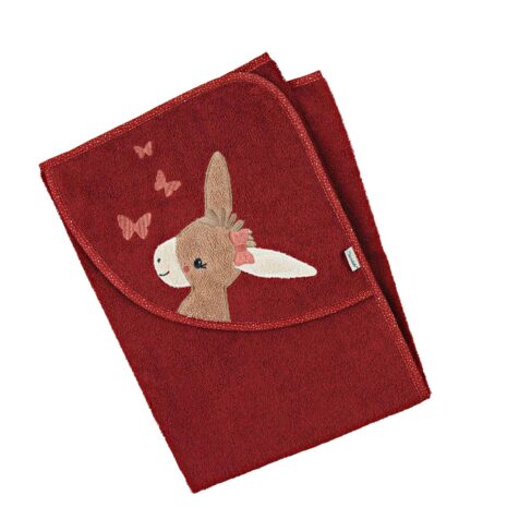 Sterntaler Kapuzenbadetuch 80x80 cm rot Sterntaler Kapuzenbadetuch 80x80 cm rot