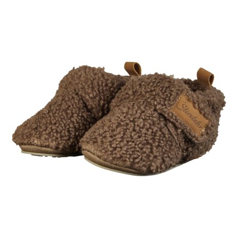 Sterntaler Krabbel-und Hausschuhe mit Klettverschluss Plüsch