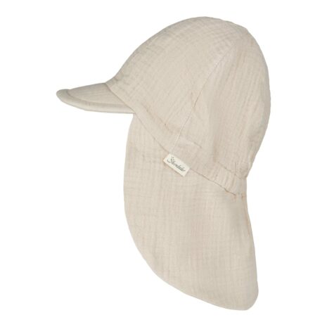Sterntaler Musselin-Schirmmütze mit Nacken- und UV-Schutz
