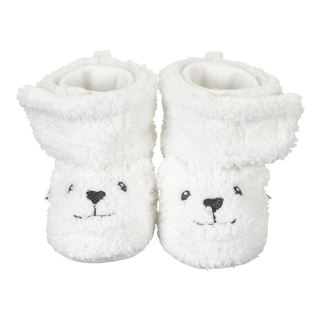 Sterntaler Plüsch-Schuhe Eisbär