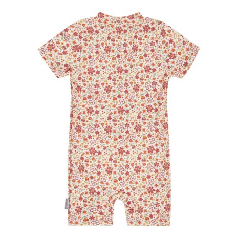 Sterntaler Schwimmanzug mit UV-Schutz kurz Blumen