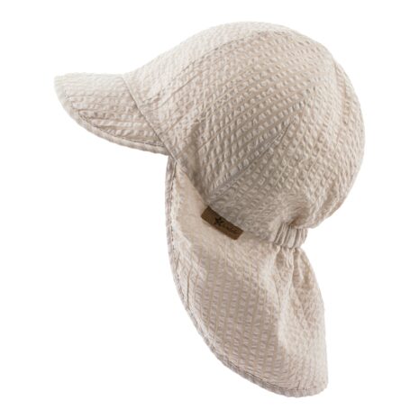 Sterntaler Seersucker-Schirmmütze mit Nacken- und UV-Schutz