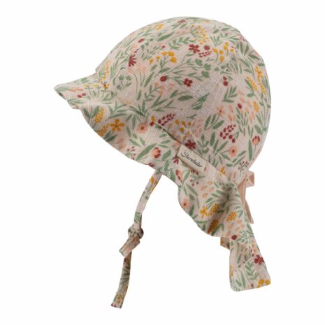 Sterntaler Sonnenhut mit Nackenschutz Blumen