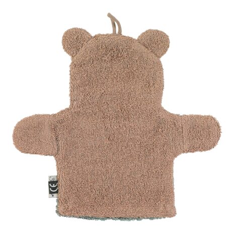 Sterntaler Spiel- Waschhandschuh gruen | braun Sterntaler Spiel- Waschhandschuh gruen | braun