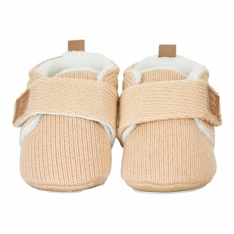 Sterntaler Strick-Krabbel- und Hausschuhe mit Klettverschluss