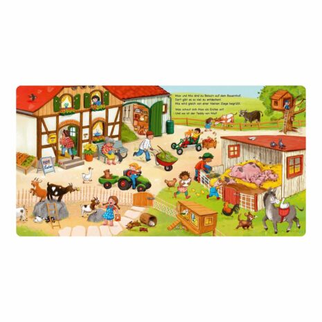 Thienemann-Esslinger Mein allererstes Wimmelbuch: Auf dem Bauernhof