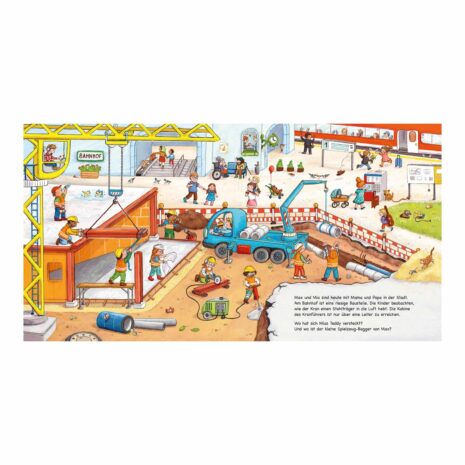 Thienemann-Esslinger Mein allererstes Wimmelbuch - Auf der Baustelle