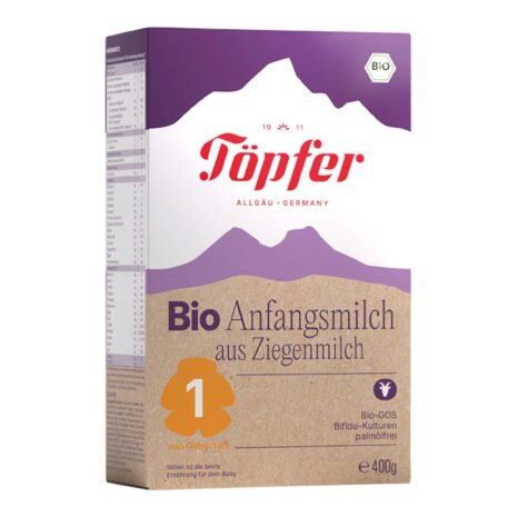 Töpfer Bundle 4er Pack Bio Anfangsmilch Ziege 1