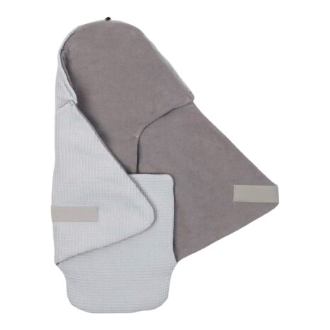 Ullenboom Einschlagdecke Waffelpiqué uni wattiert 2.5 TOG grau