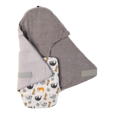 Ullenboom Einschlagdecke Waffelpiqué wattiert 2.5 TOG grau