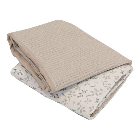 Ullenboom Wickelauflagenbezug Waffelpiqué 85x75 cm