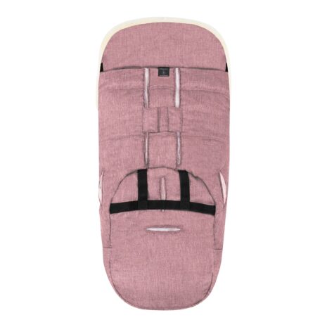 Werner Christ Baby Lammfell-Fußsack Flims rosa