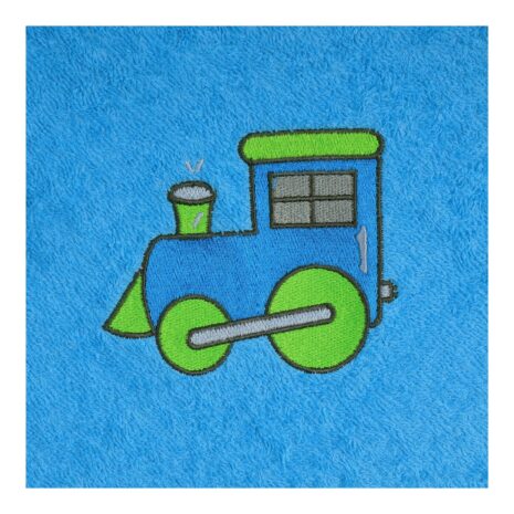 Wörner Badeponcho blau