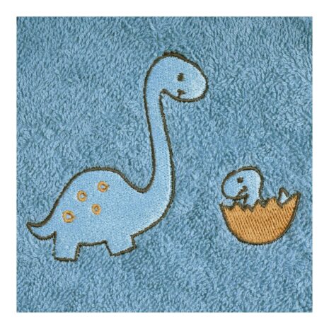 Wörner Kapuzenbadetuch 80x80 cm blau