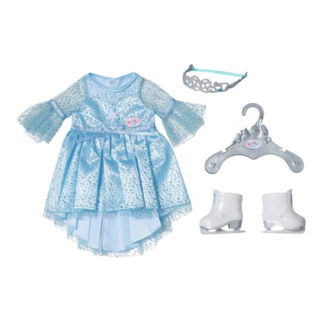 Zapf Creation Baby Born Puppen Outfit Eisprinzessin Set 43cm
